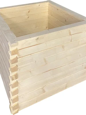Záhon roubený 1000×1000×720 mm Vysoce Kvalitní