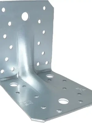 Úhelník kombinovaný s prolisem 65×90×90×2,5 mm RAL 9003 Výprodej