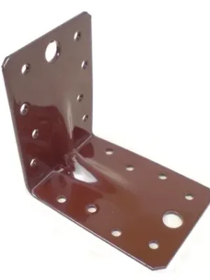 Tovární Cena Úhelník kombinovaný s prolisem 65×90×90×2,5 mm RAL 8016