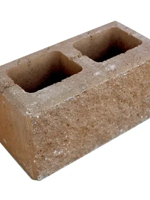 Cenově Výhodný Tvárnice plotová štípaná FEROBET A karamelová 190×390×190 mm