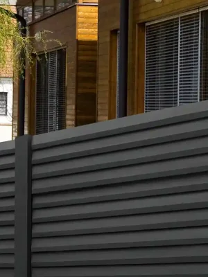 Značkový Deska jednostranná FEROBET LAMELLA antracit 45×2 070×400 mm