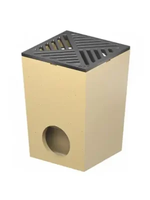 Vpust dvorní s litinovým roštem ACO Self 250×250 mm Akční Nabídka