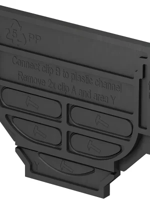 Stěna čelní kombinovaná plastová ACO Self Vysoce Kvalitní