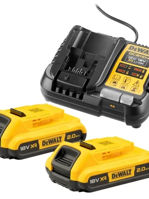 Akce Akumulátory + nabíječka DeWALT DCB1104D2