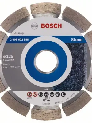 Značkový Kotouč DIA Bosch Standard for Stone 125×22,23×1,6×10 mm