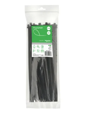 SCHNEIDER IMT46969 Stahovací páska 300x4.8, Černá, Výhodná Nabídka