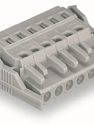 Vrácení Zdarma WAGO Konektor 231-115/037-000 1vodičový pružinový CAGE CLAMP® 2,5 mm², šedá
