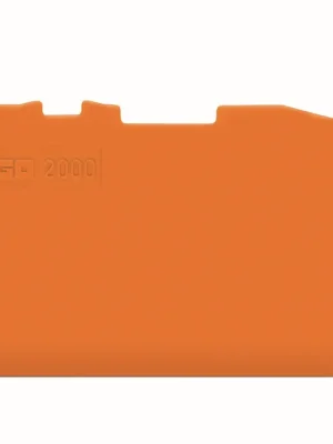 Akční Cena WAGO Bočnice 2000-1392 koncová a separátor 0,7 mm, oranžová