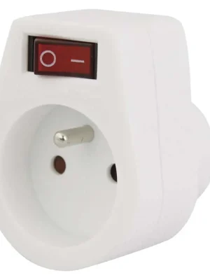 EMOS Zásuvka NFS-034 1xkulatá 250V/10A s vypínačem bílá IP20 Cenově Výhodný
