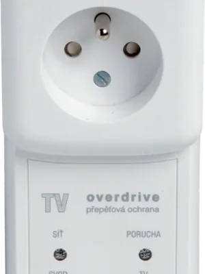 SALTEK Ochrana TV-OVERDRIVE F6 přepěťová 6A IP20 s vf filtrem bílá Top Prodej