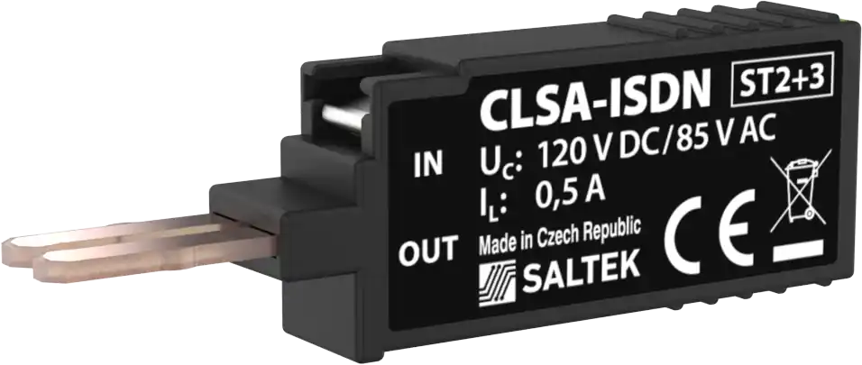 Koupit Online SALTEK Ochrana CLSA-ISDN přepěťová 120V, pro lišty LSA-PLUS