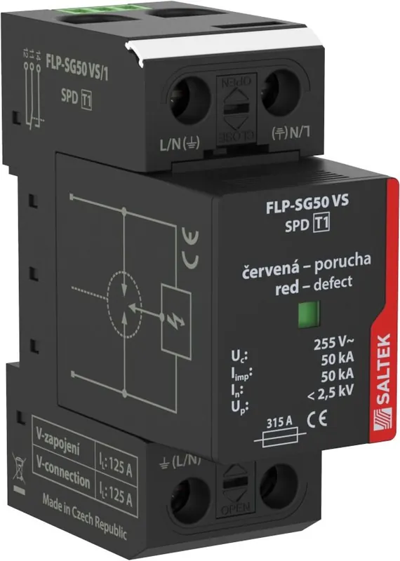 Cenově Výhodný SALTEK Svodič FLP-SG50 VS/1