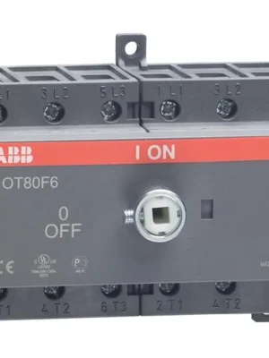 Zlevněný ABB Odpínače OT…OT80F6 1SCA105427R1001