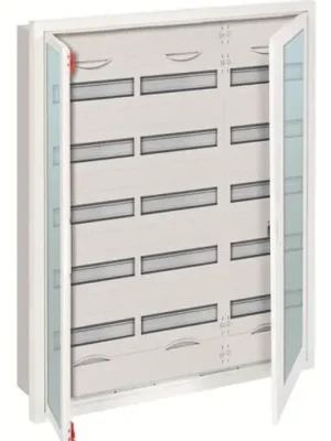 Značkový ABB Skříň U63TR5 180TE pod omítku průhledná dvířka