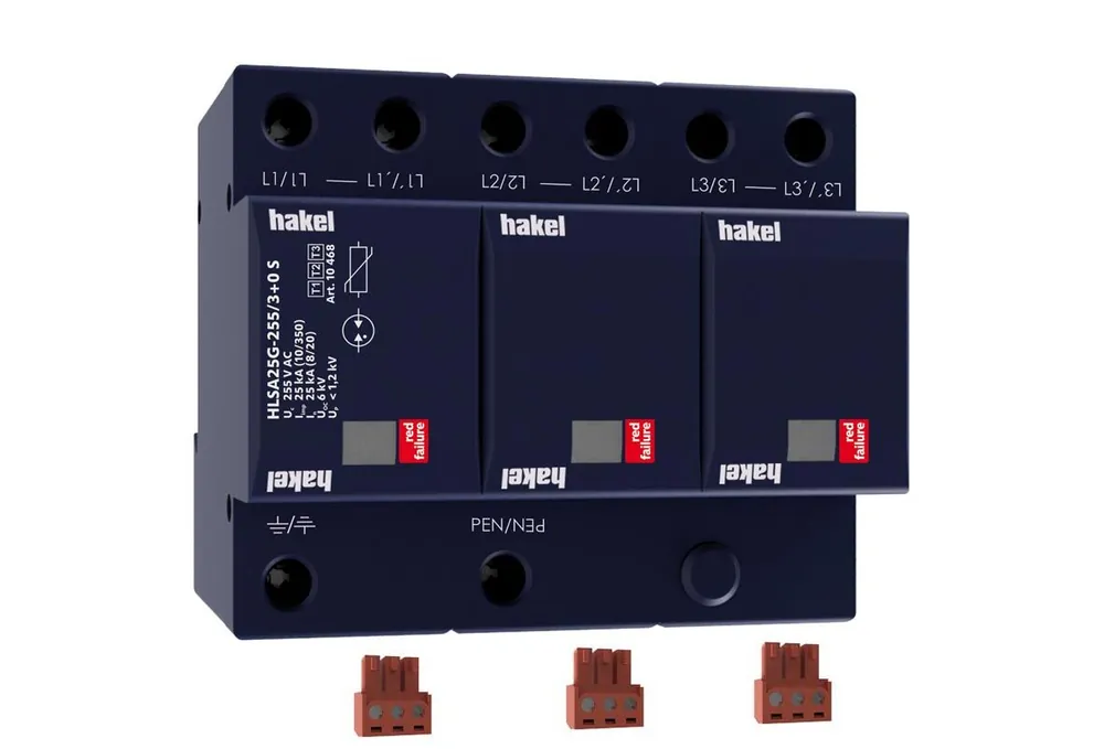 Bezpečná Platba HAKEL Svodič HLSA25G-255/3+0 S