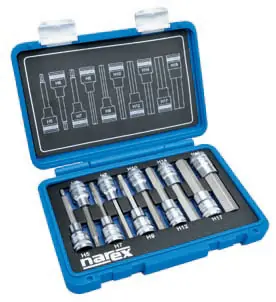 Nejprodávanější Sada imbus 1/2" 5-19mm/100mm, NAREX-SADA, 10-dílná, 5-19mm /443000958/